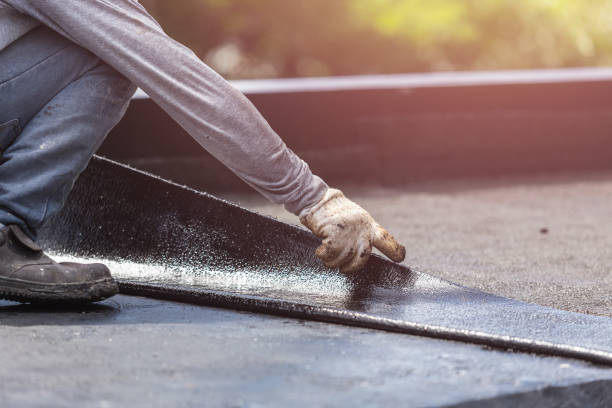 Professional Basement Waterproofing technician working in Cordova, NC